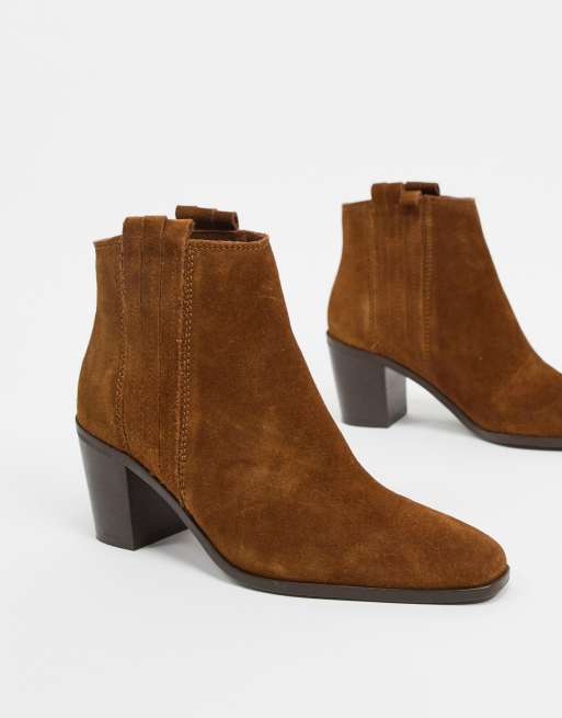 bottines daim mango