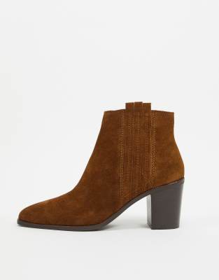 bottines beige mango