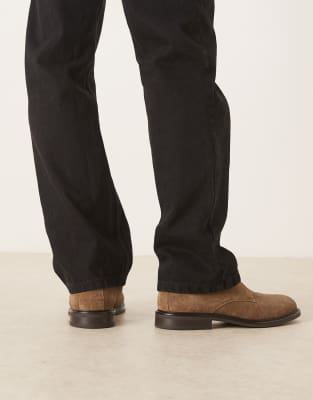 Mango Suede Desert Boots In Brown