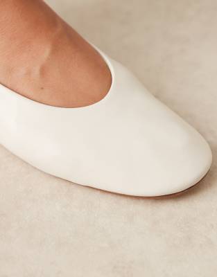 Mango Suede Flat Shoes In Brown