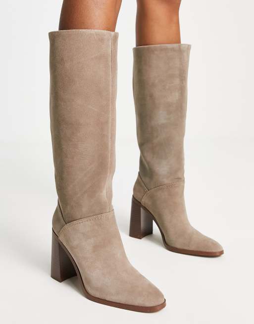 Mango 2024 boots beige