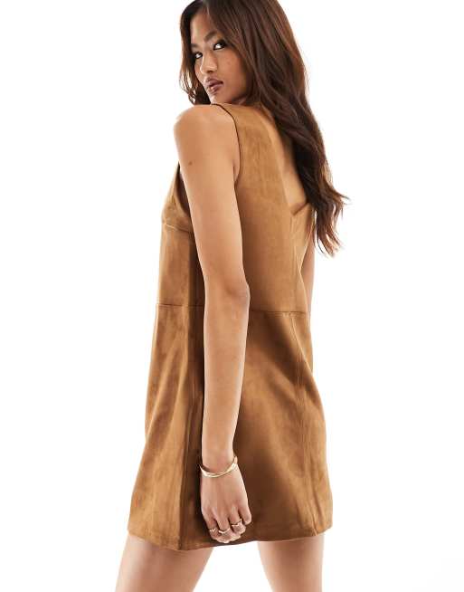 [ANNI] ニュージーンズ着用☆SUEDE-BLOCK MINI DRESS Emilina Long Sleeve Lace Mini Dress - Blush | Fashion Nova
