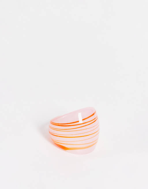 Mango sultan ring in orange