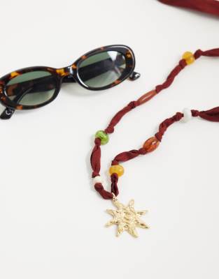 Mango Summer Necklace In Multi