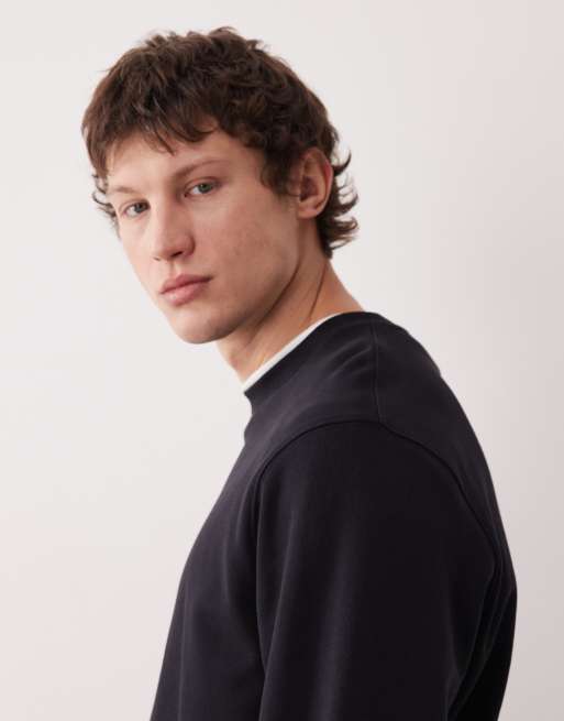 Mango - Sweat décontracté en coton - Bleu marine, 4 de 5