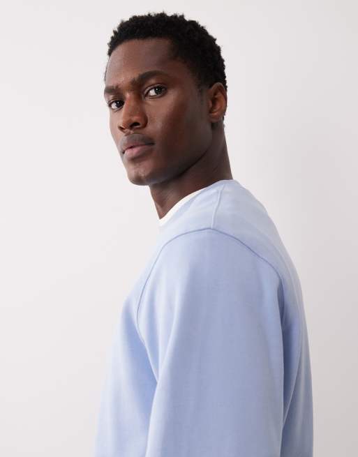 Mango - Sweat décontracté en coton - Bleu pâle, 4 de 5