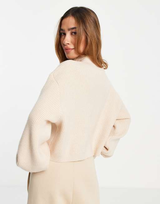 Mango hotsell beige sweater