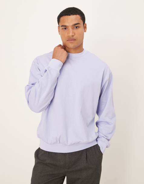 Mango – Sweatshirt aus Baumwolle in Blassblau - view 1