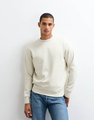 Mango Sweatshirt In Neutral