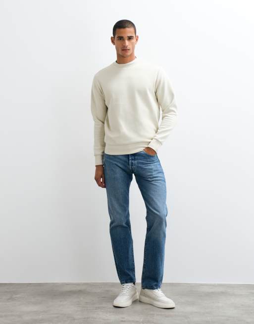 Mango sweatshirt in cream, 3 of 5