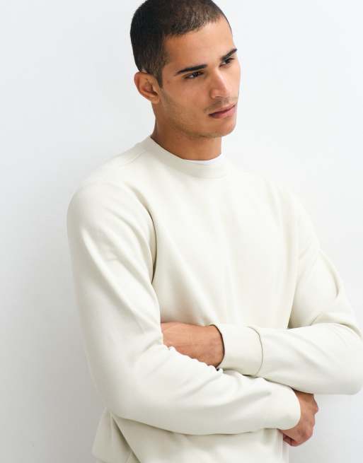 Mango sweatshirt in cream, 4 of 5