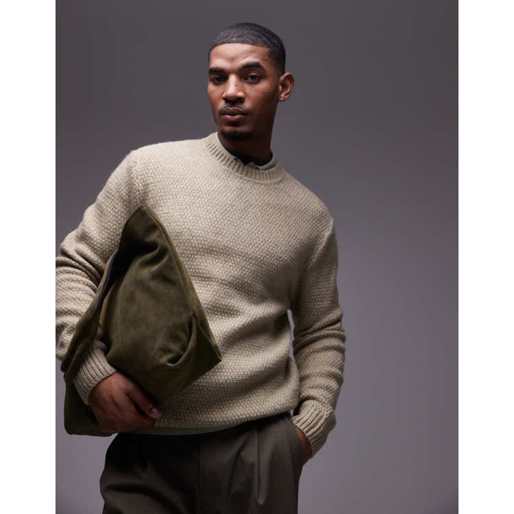アウターその他 [MATINKIM]soft washed volume jumper in khaki brown MUSINSA | MATIN KIM SOFT WASHED VOLUME JUMPER IN KHAKI BROWN