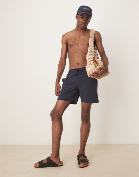 Mango swimshorts in navy - view 1