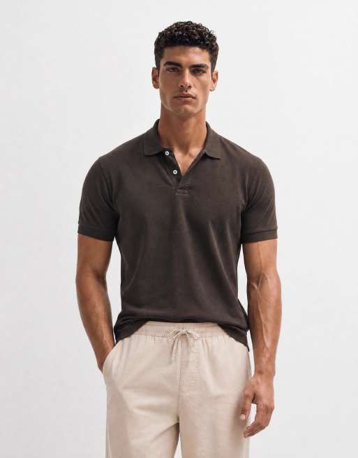 Mango t-shirt à col roulé marron, 6 de 10