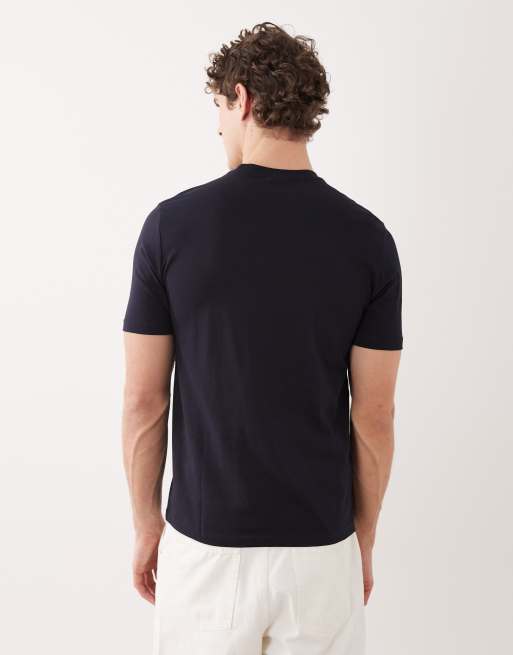 Mango - T-shirt ajusté coupe classique - Bleu marine, 3 de 5