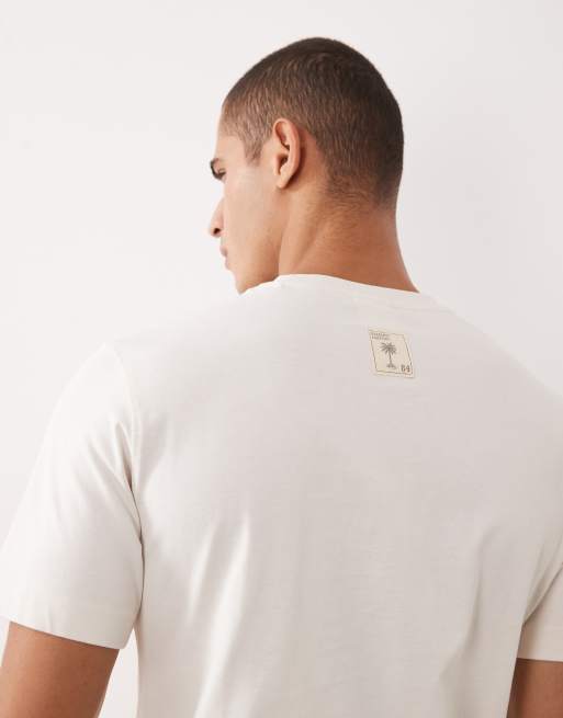 Mango – – T-Shirt aus 100% Baumwolle in Weiß mit Stickerei, 5 von 5