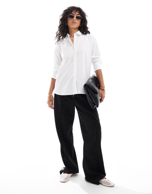 Mango - T-shirt basic bianca, 3 di 4