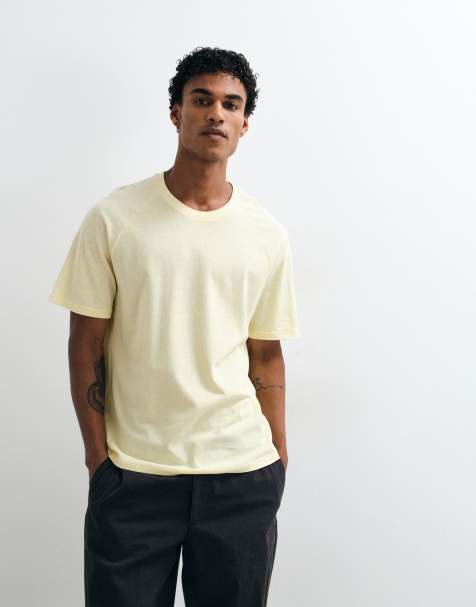 Mango t-shirt comoda gialla - view 1