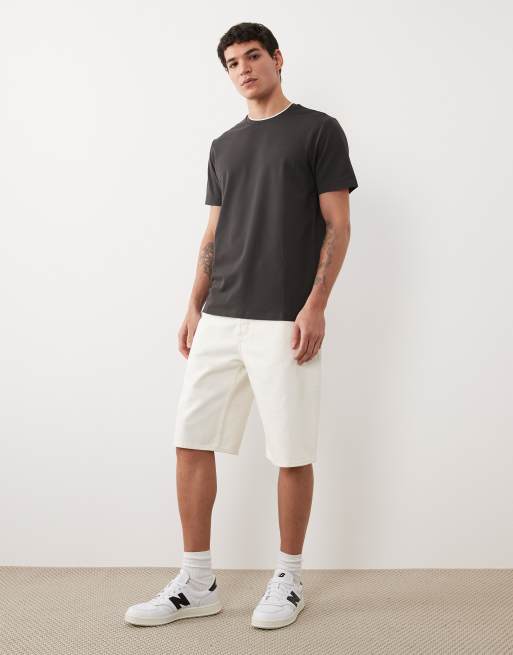 Mango - T-shirt de sport thermocollé à bords contrastants - Gris, 2 de 5