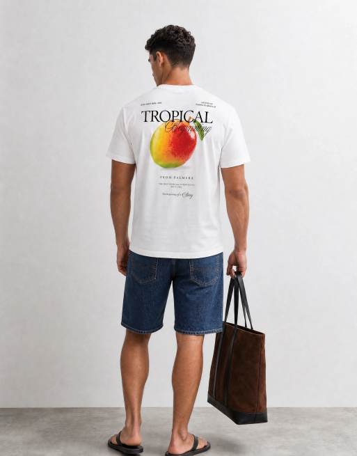 Mango t-shirt graphique blanc, 7 de 10
