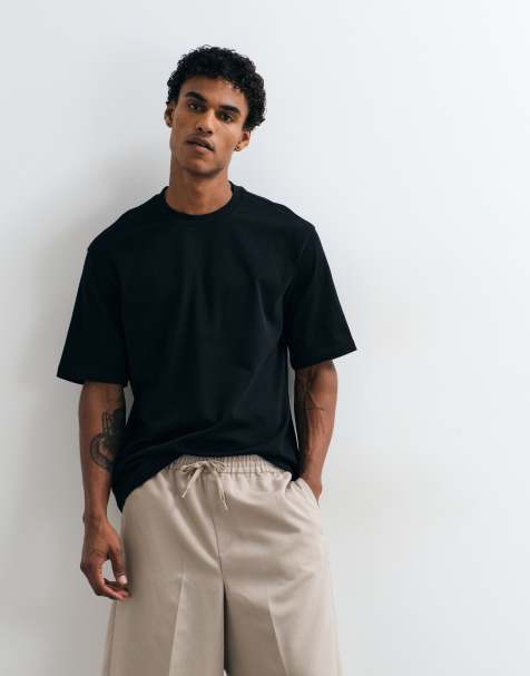 Mango t-shirt in black - view 1