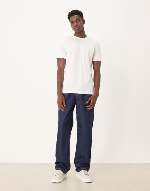 Mango - T-shirt van 100% katoen in wit, 2 van 5