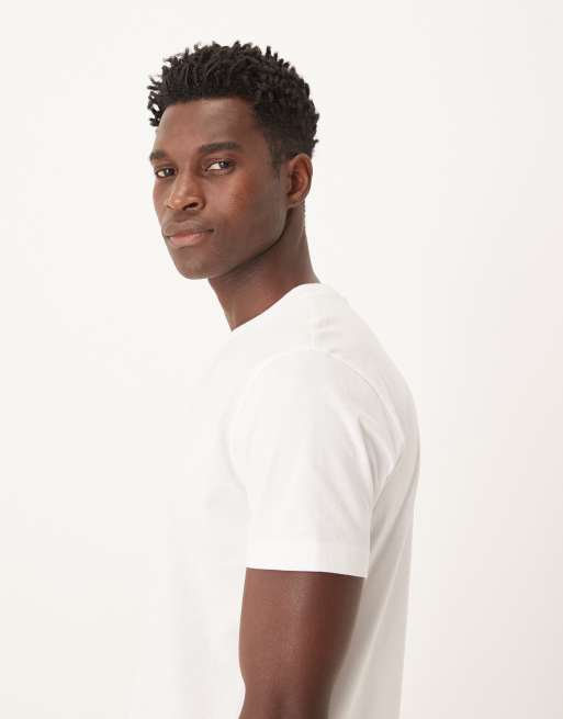 Mango - T-shirt van 100% katoen in wit, 4 van 5