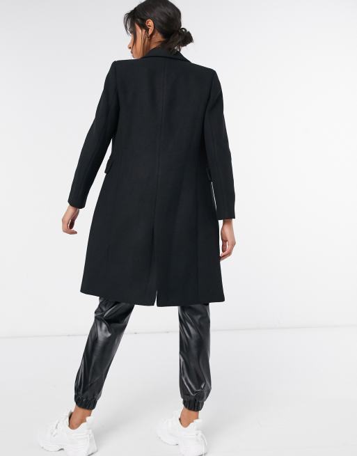 Mango shop black coat