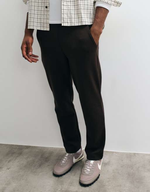 Mango tailored jogger in brown, 2 of 5