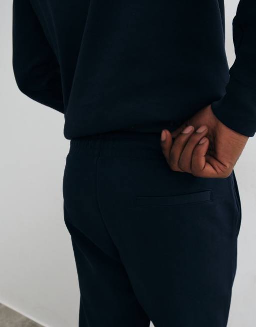Mango tailored jogger in navy, 4 of 5