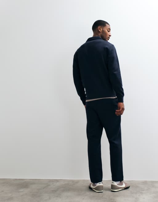 Mango tailored jogger in navy, 5 of 5