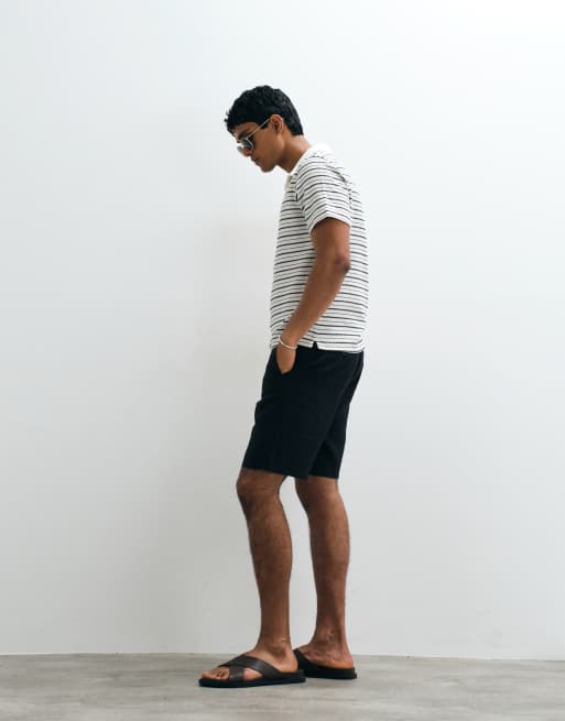Mango tailored short in black, 2 of 5