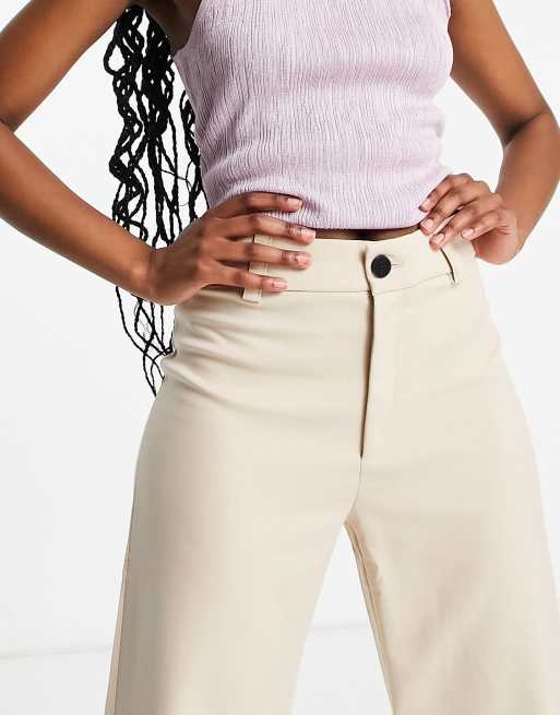 パンツ MALO BEIGE PANTS High-rise wide-leg pants in beige - Maison Margiela | Mytheresa