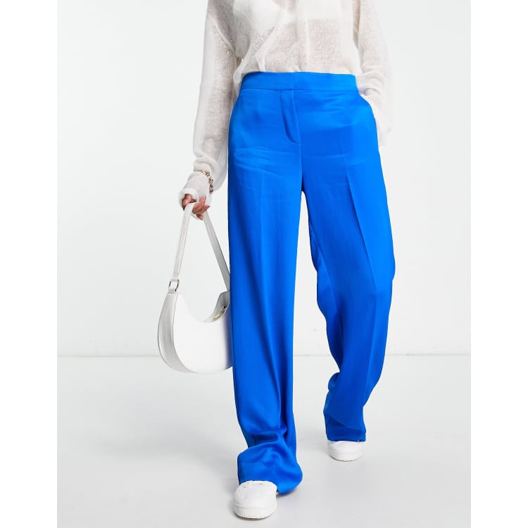 Cobalt blue best sale pants women's