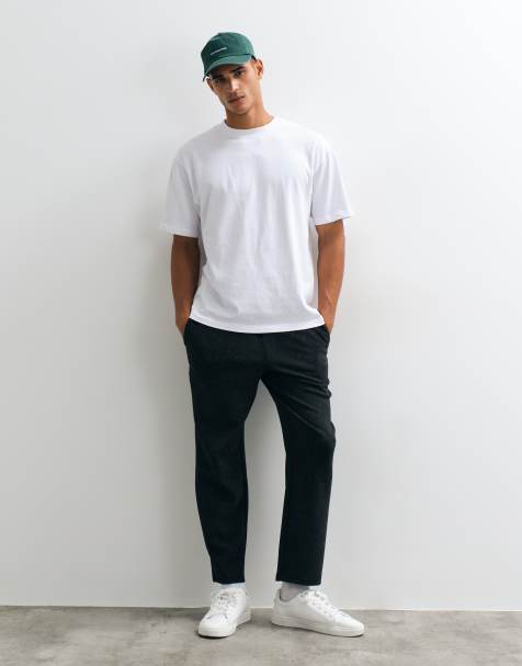 Mango tailored sweatpants in gray - view 1