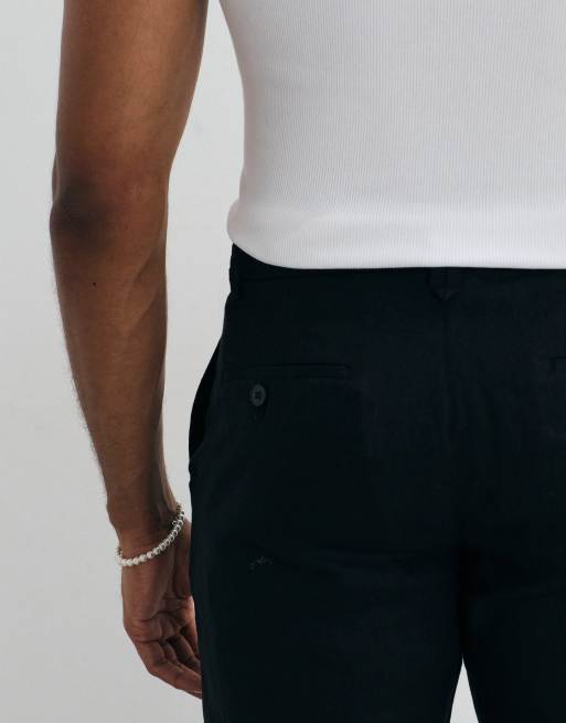 Mango tailored trouser in black, 3 of 5