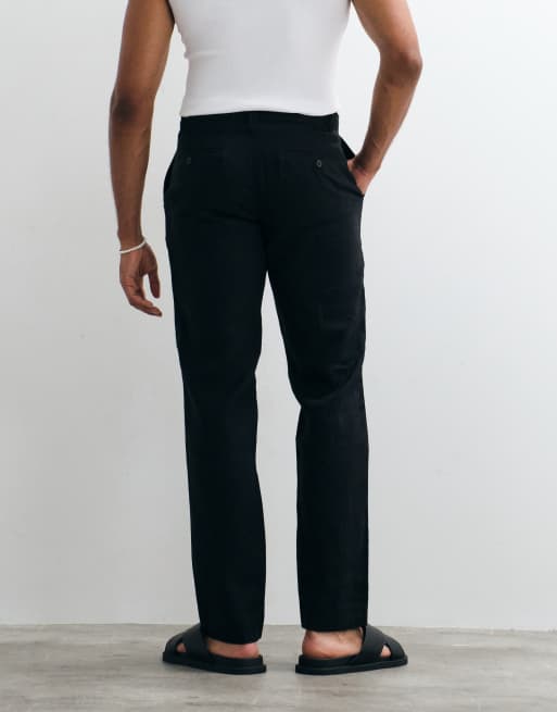 Mango tailored trouser in black, 5 of 5