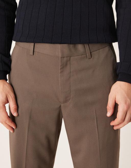Mango tailored trouser in brown, 4 of 5