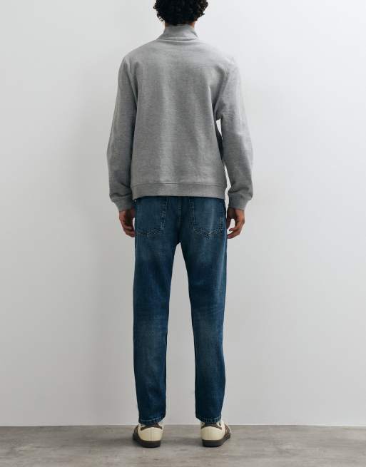 Mango tapered jean in blue, 2 of 5