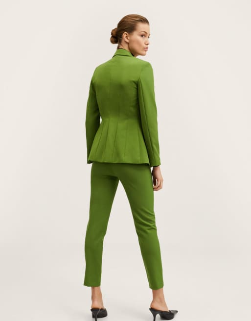 Mango 2025 pantalon vert