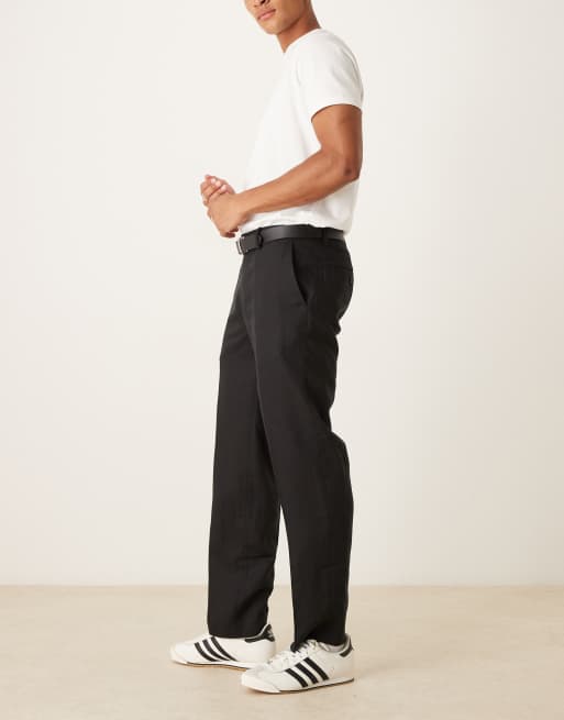 Mango tapered tailored trouser in black, 3 of 5