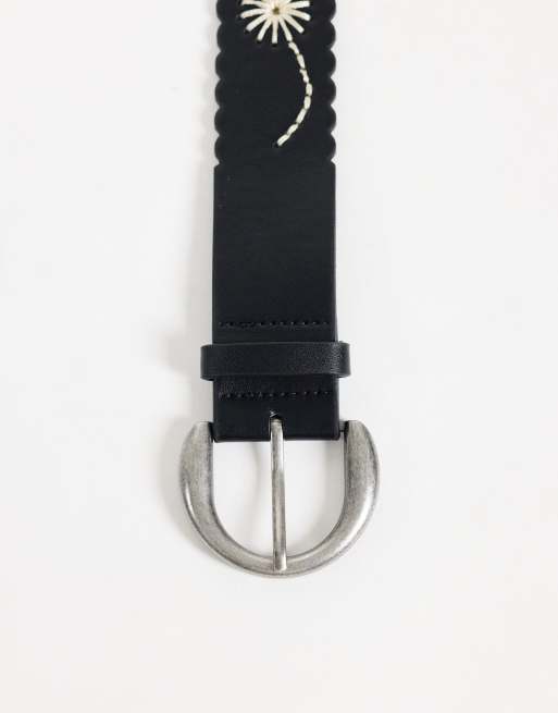 Mango Teen belt in black, 3 of 3