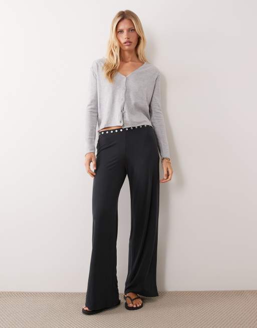 Mango Teen cardigan con scollo a V grigio, 2 di 4