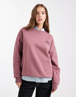 Mango Teen Coffee Graphic Sweatshirt In Pink
