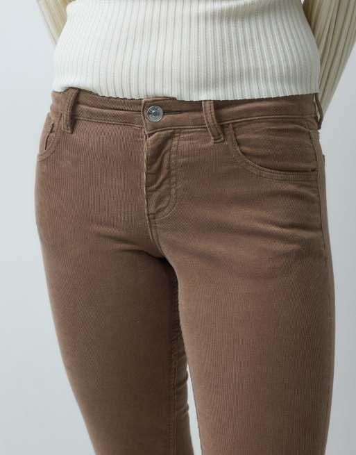 Mango Teen cord flared jean in camel, 4 of 5