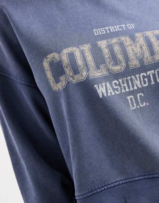 Dea graphic sweat ブルー Dea graphic sweat ブルー