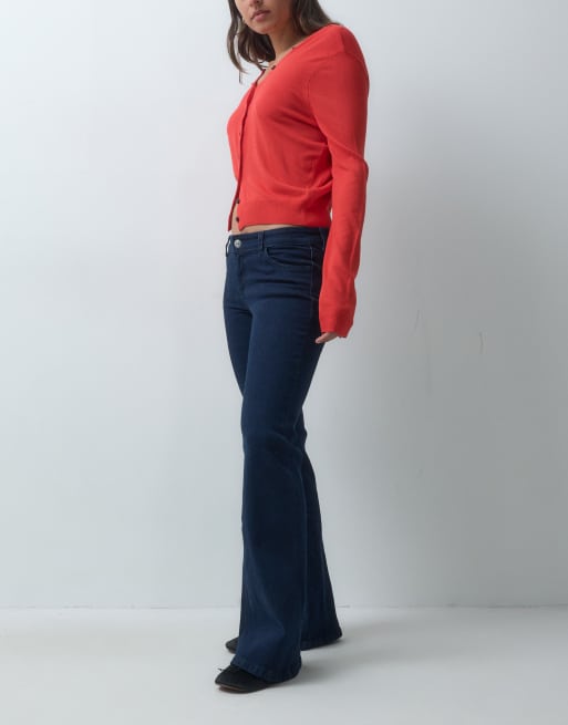 Mango Teen flared jean in indigo, 2 of 5
