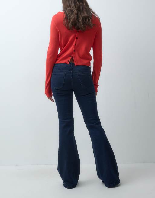 Mango Teen flared jean in indigo, 3 of 5