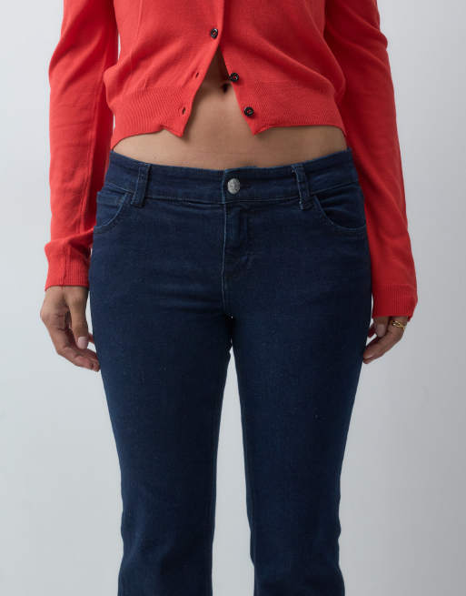 Mango Teen flared jean in indigo, 4 of 5