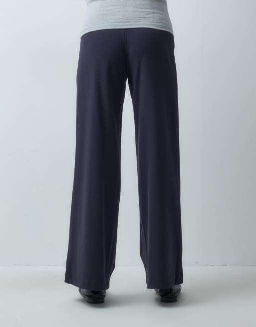 Mango Teen gerade geschnittene Hose in Marineblau, 3 von 5